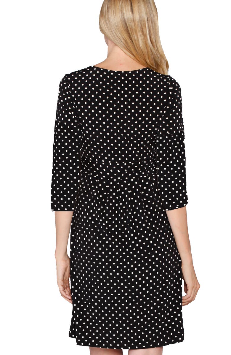 Angel Maternity Busy Mom Maternity/Nursing Dress, Alternate, color,