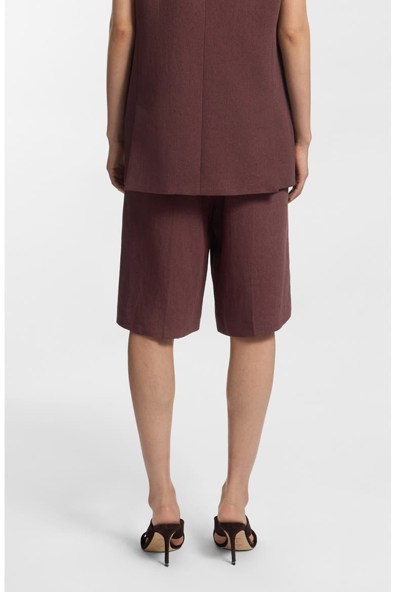 Tianala Wide Leg Shorts, Alternate, color, MOCHA