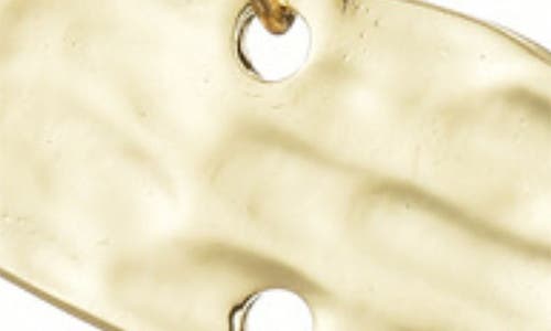 Adornia Miro Textured Drop Earrings In Gold