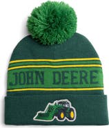 John Deere Fleece Lined Beanie Hat