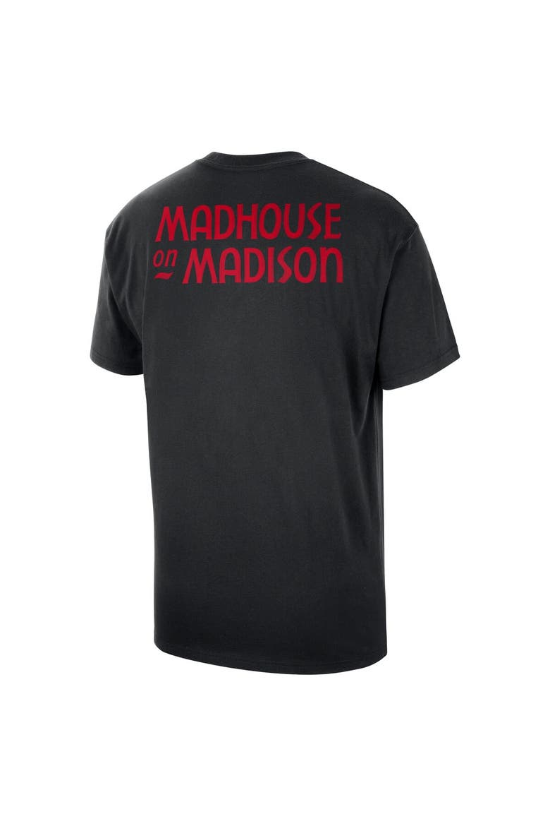 Men's Nike Black Chicago Bulls 2023/24 City Edition Courtside Max90 T-Shirt, Alternate, color, Black