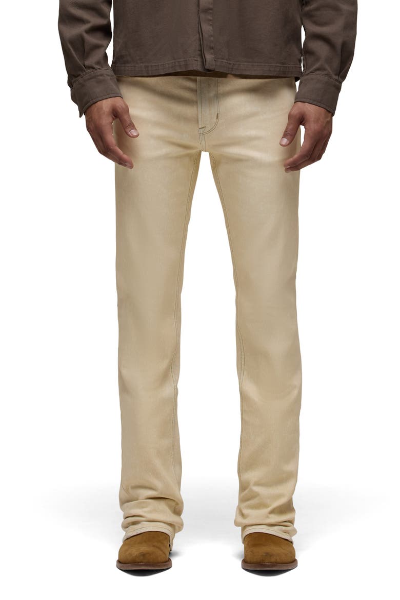 Walker Kick Flare Jeans, Main, color, WAX BEIGE