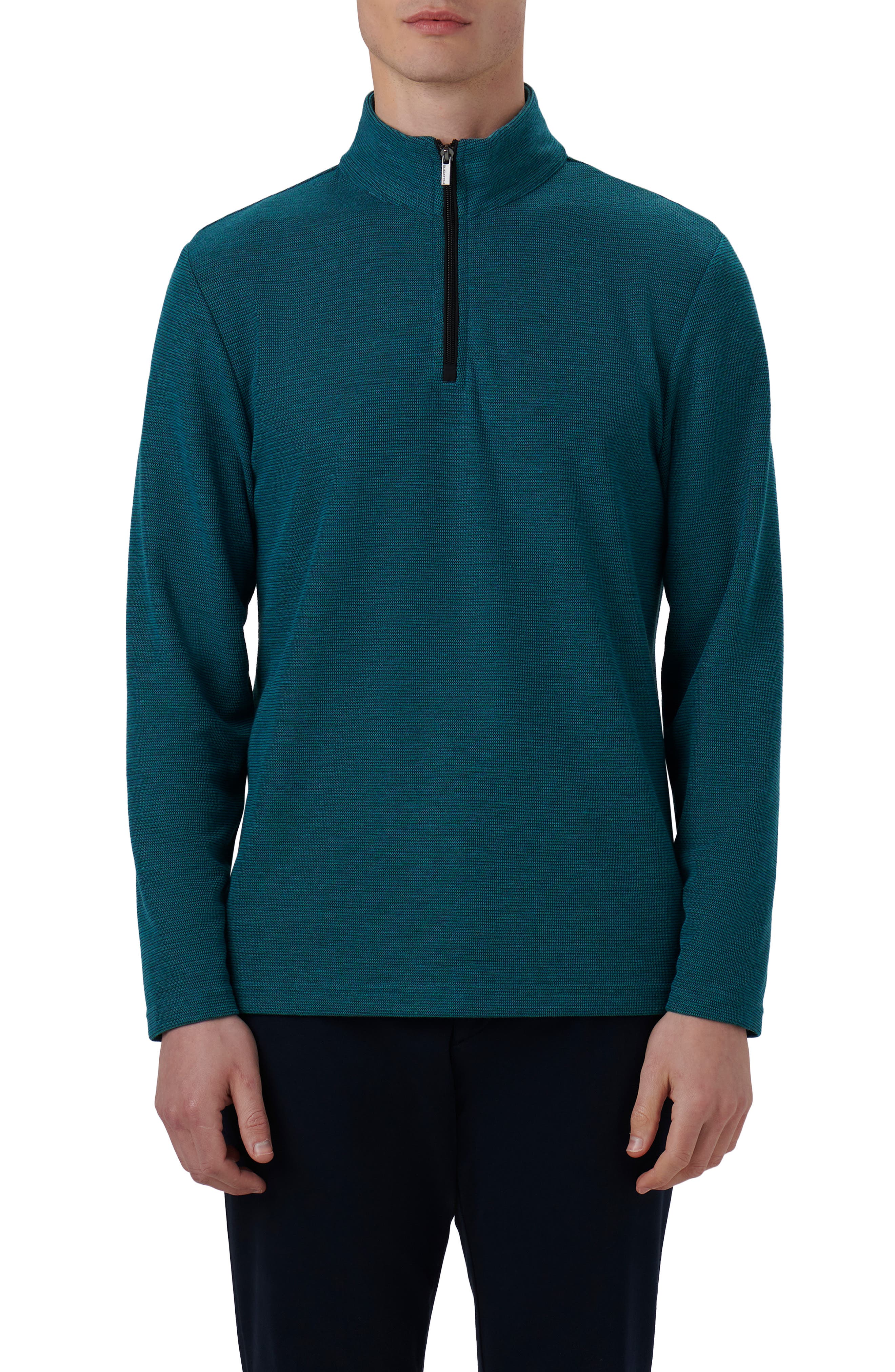 Bugatchi Quarter Zip Pullover