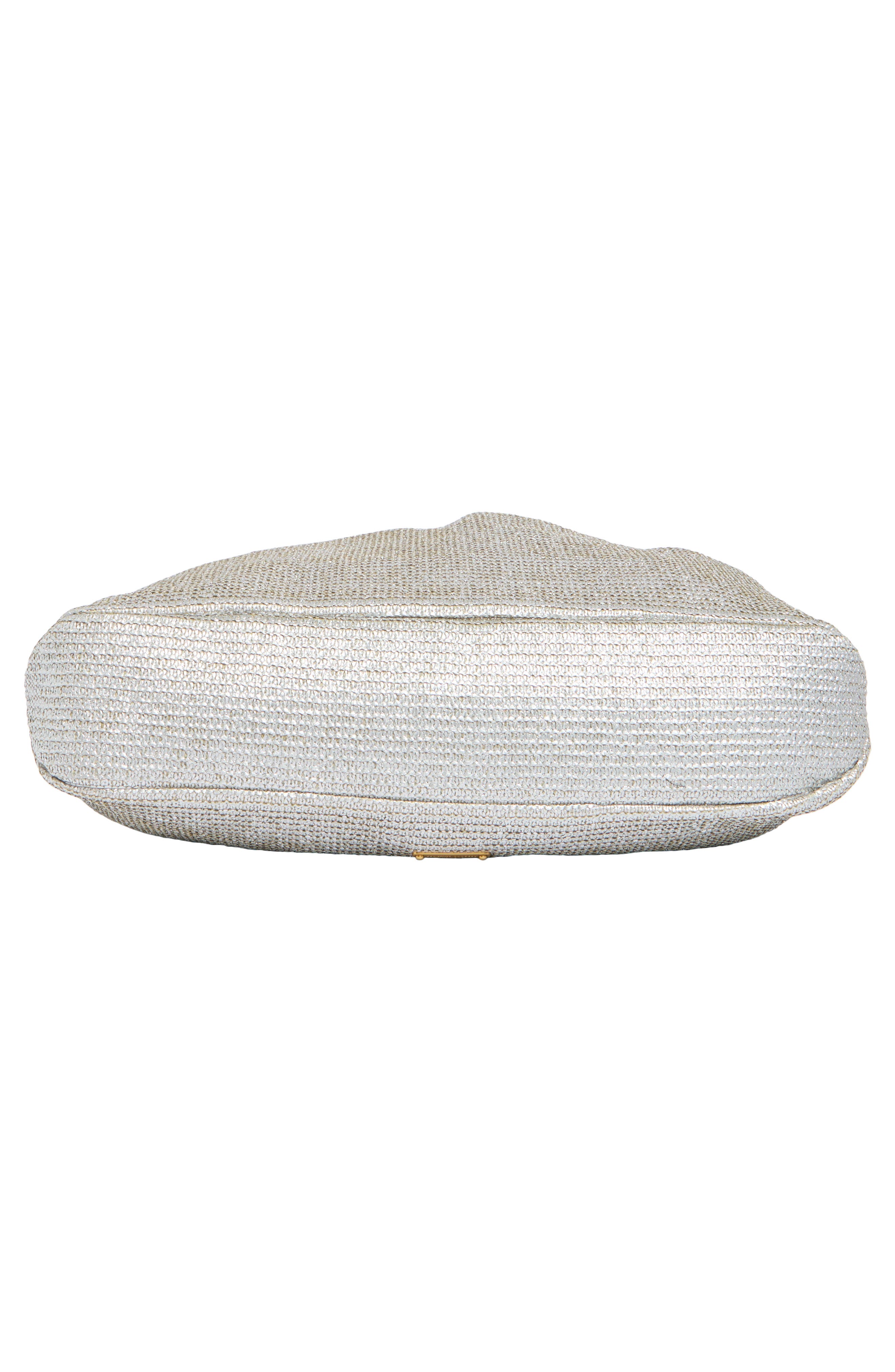 Rebecca Minkoff Metallic Leather Soft Tote, Alternate, color, 