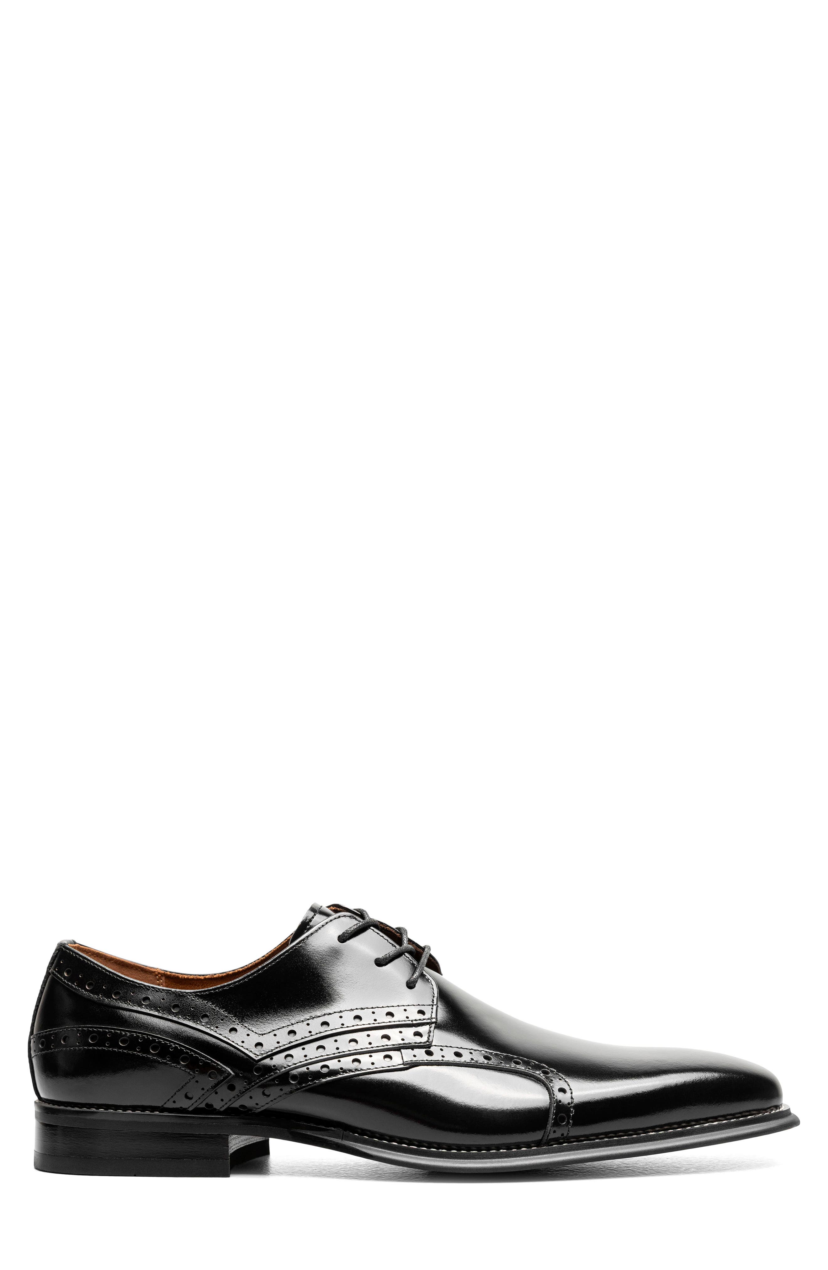 Alexander Plain Toe Oxford, Alternate, color, BLACK