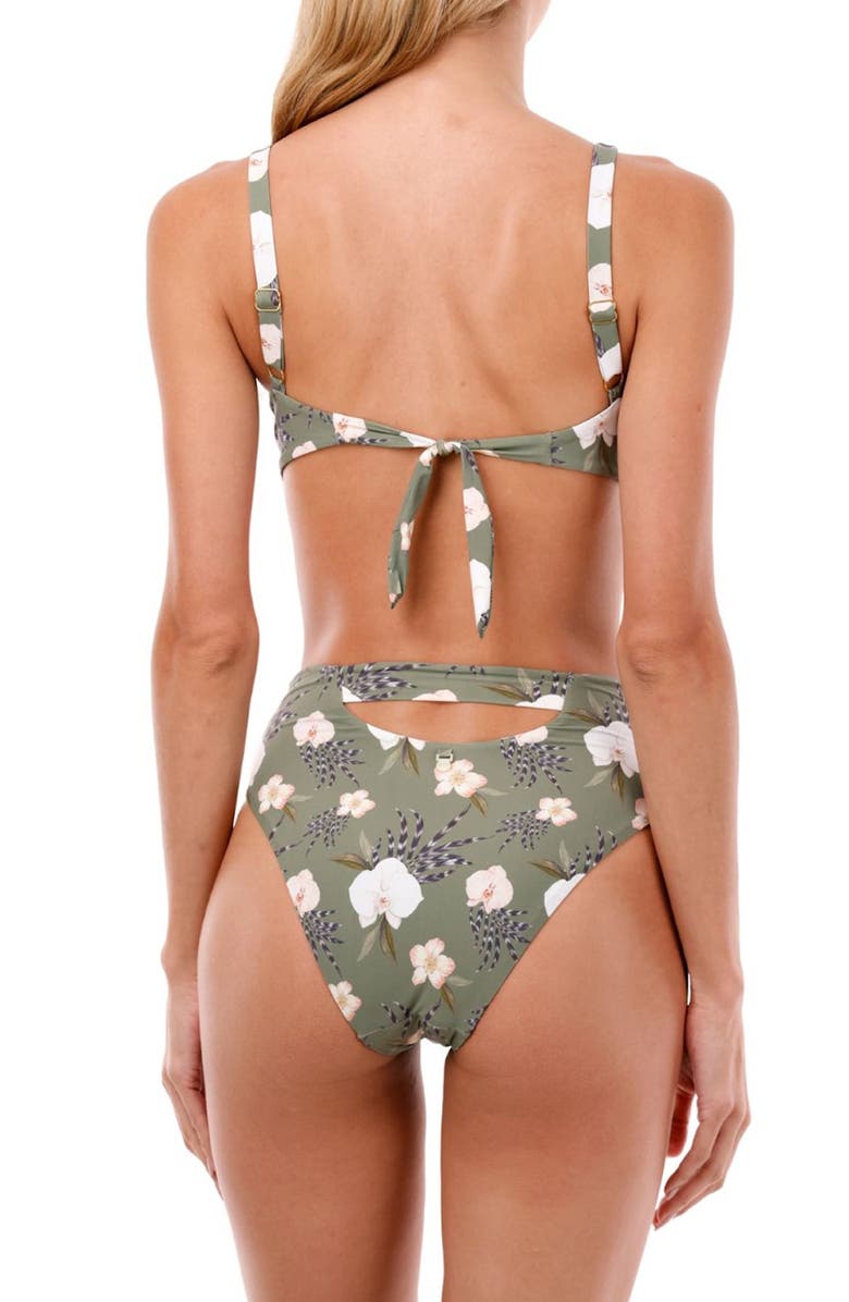 MALAI Safari Mai Costa Bikini Top, Alternate, color, Safari Mai