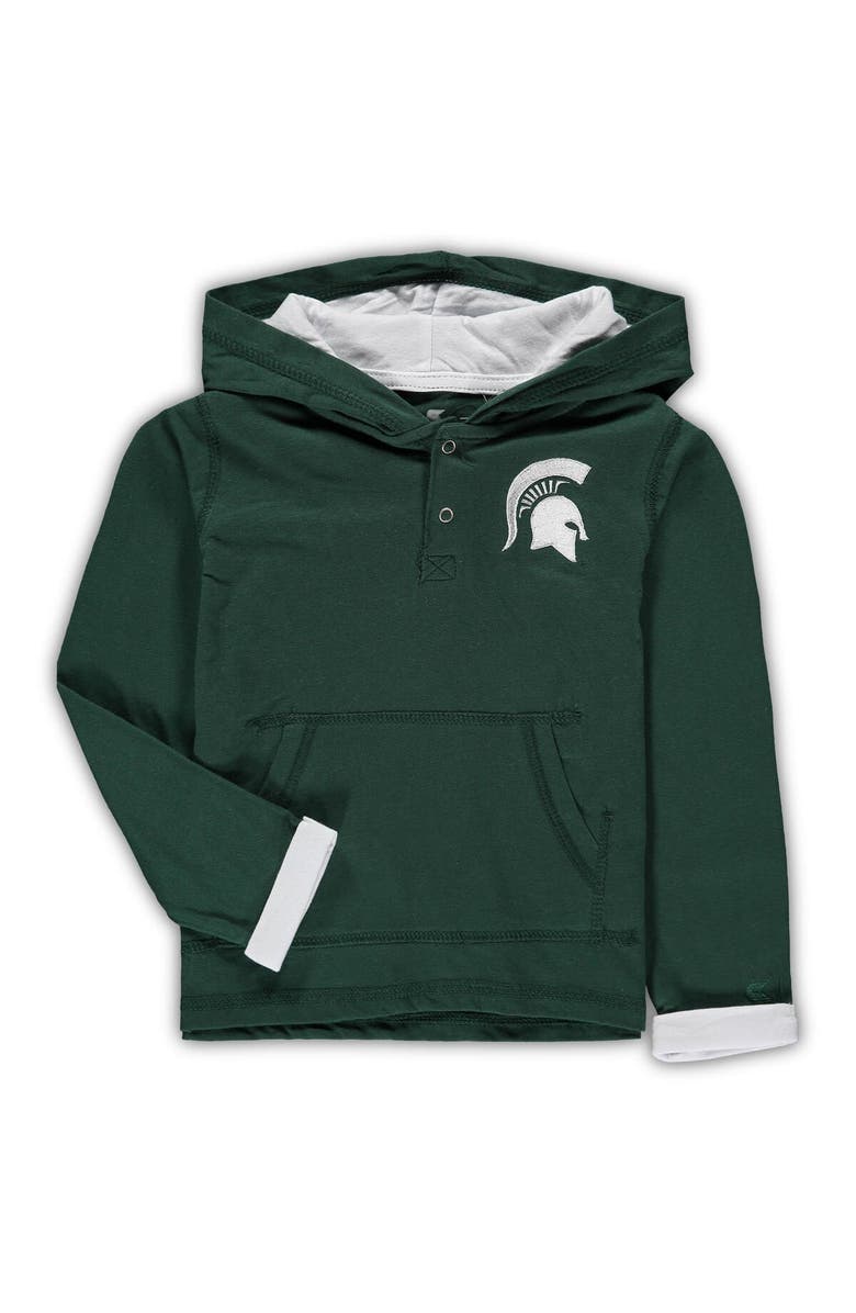 COLOSSEUM Toddler Colosseum Green/Heathered Gray Michigan State Spartans Poppies Hoodie and Sweatpants Set, Alternate, color, Green