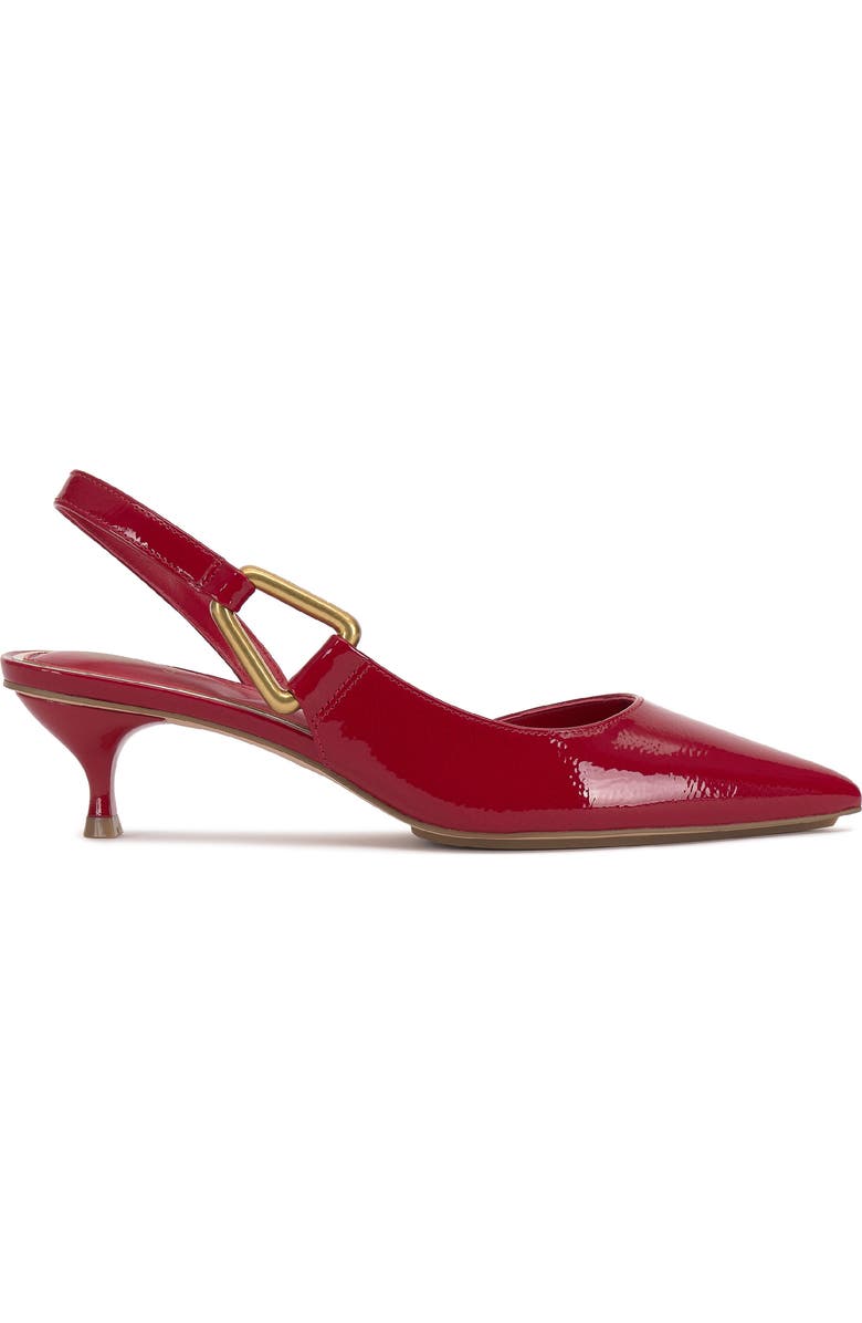 Vince Camuto Inari Slingback Pointed Toe Pump, Alternate, color, Flame