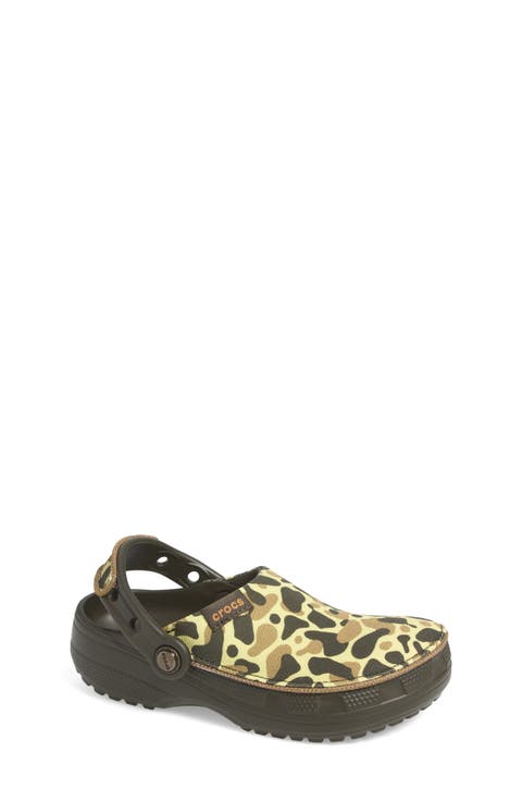 Kids' Classic Crafted Camo Clog