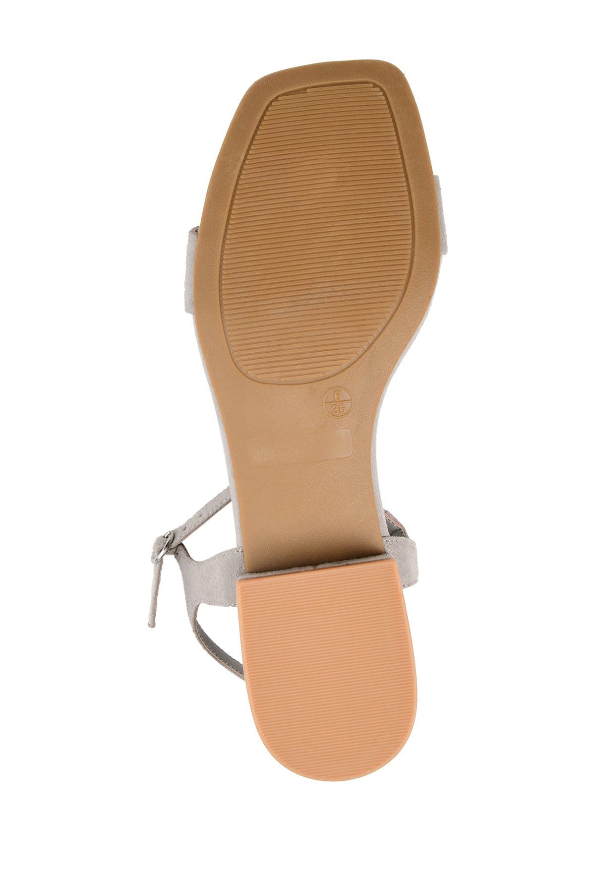 Journee Collection JOURNEE Beyla Open Toe Sandal, Alternate, color, Grey