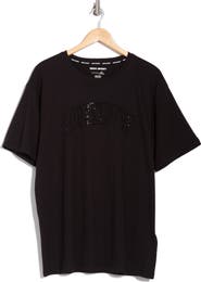DKNY Varsity Rhinestone Logo T-Shirt