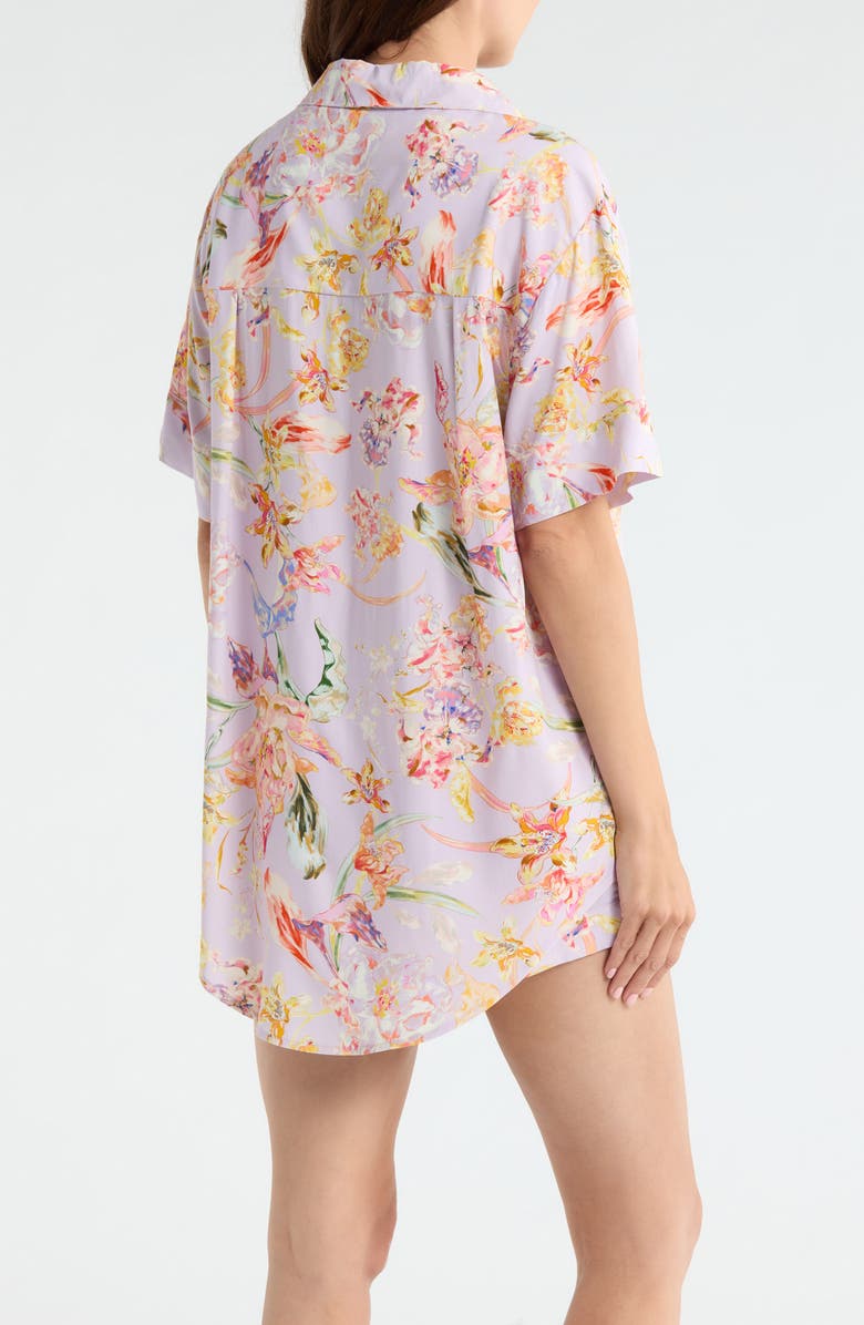 Papinelle Bailey Boxer Short Pajamas, Alternate, color, Soft Lavender