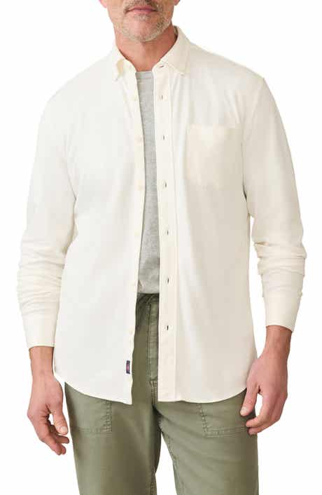 Coastline Knit Button-Down Shirt