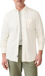 Faherty Coastline Knit Button-Down Shirt