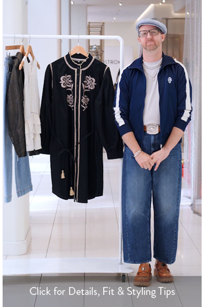 Embroidered Shirtdress video