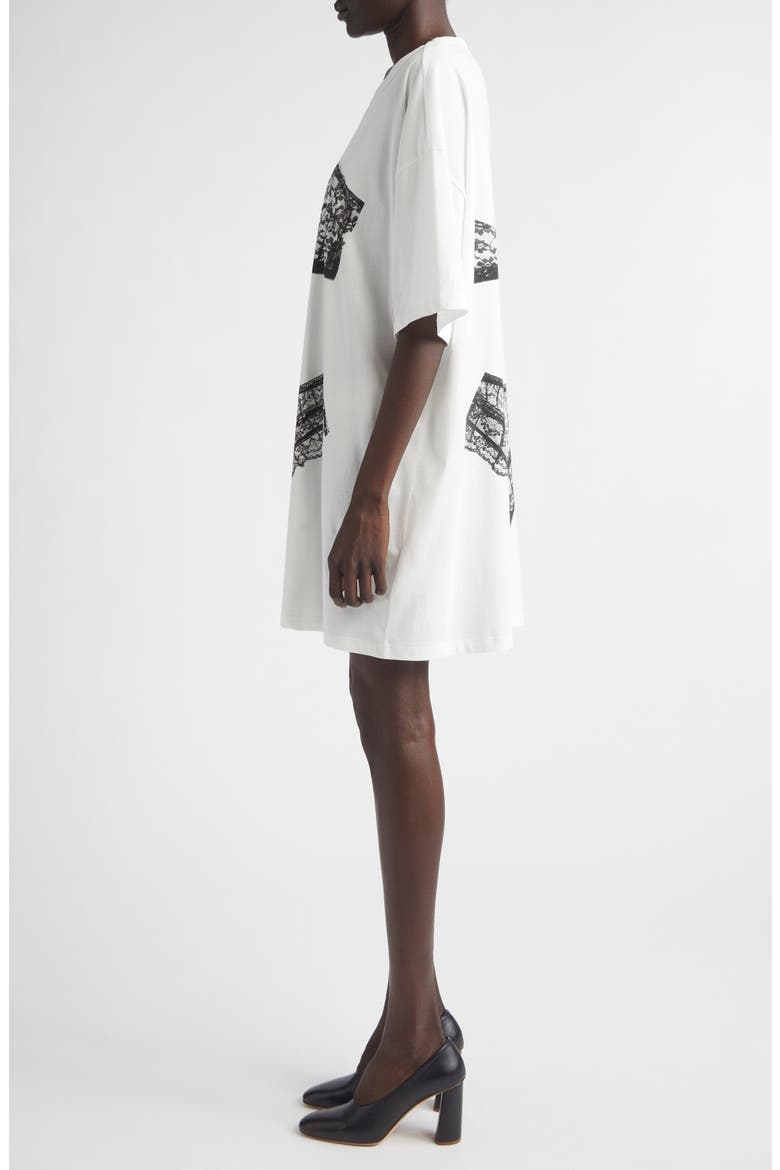 Trompe l'Oeil Lingerie Oversize T-Shirt (Women) | Nordstrom