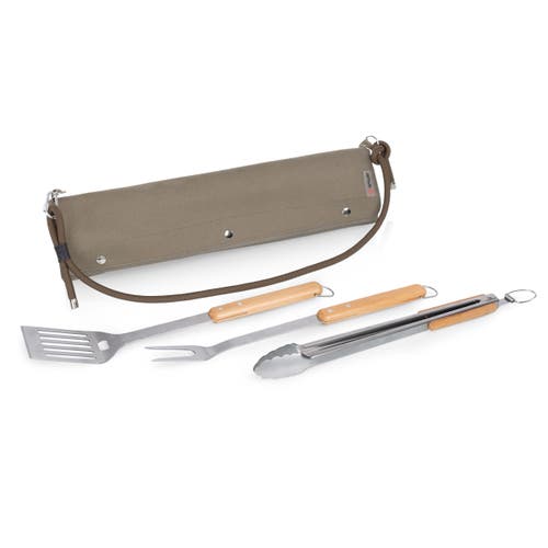 Legacy Bbq Roll Up 3 Piece Set In Green