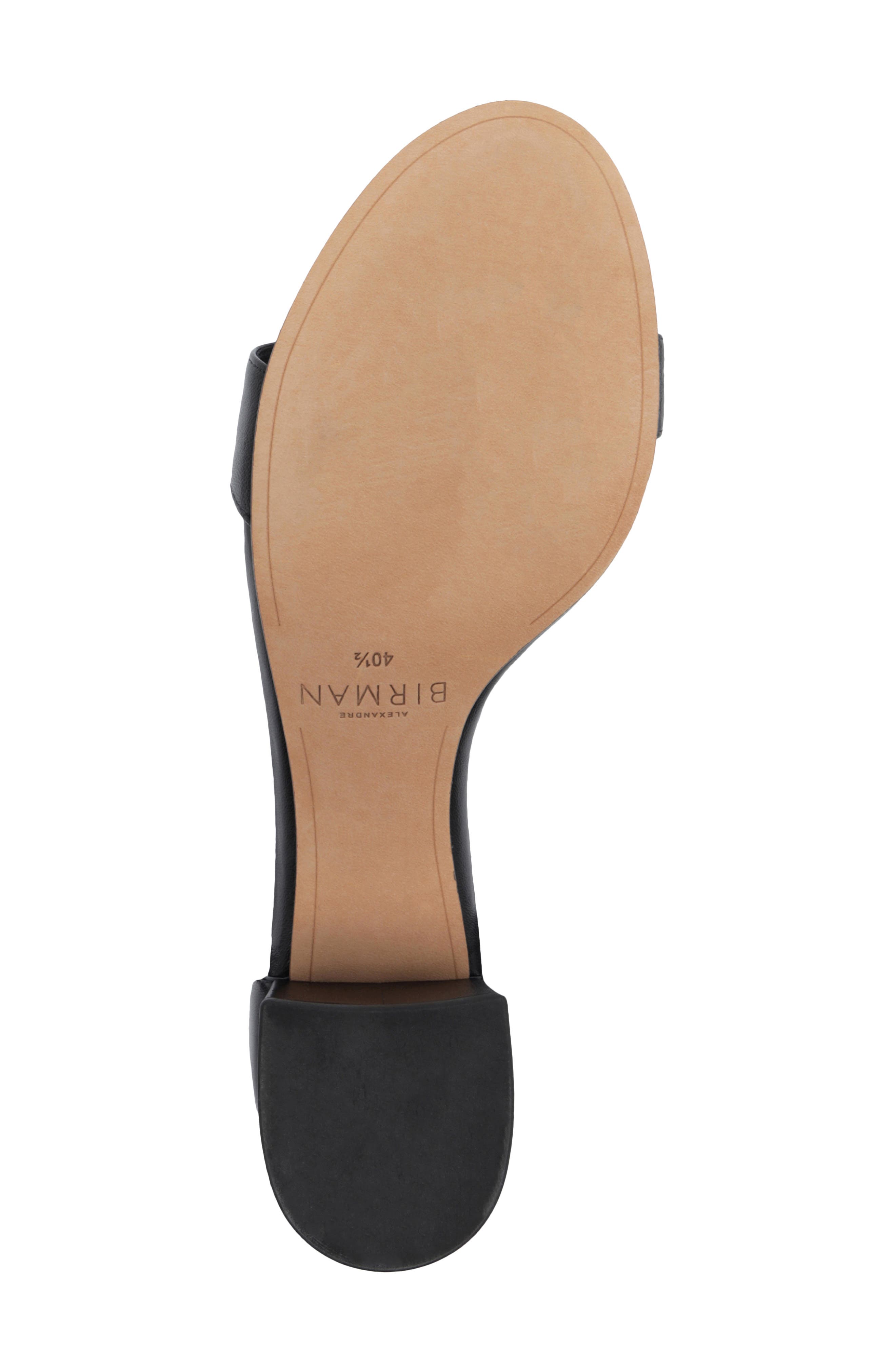 Alexandre Birman Clarita Block Heel Sandal, Alternate, color, Black