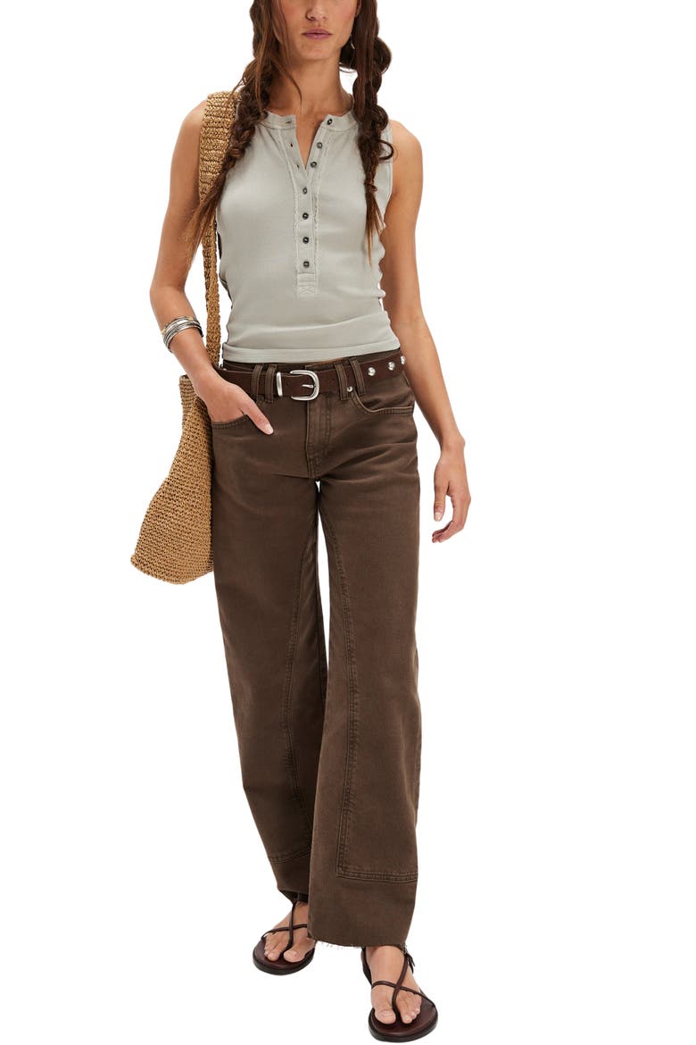 Jamie Rib Tank, Alternate, color, QUIET GREY