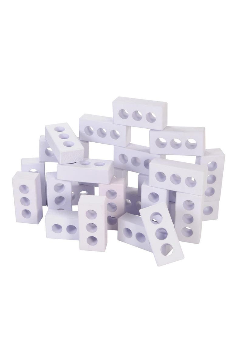 Kaplan Early Learning Company Foam Ice Brick Builders - Set of 25, Main, color, Multicolor