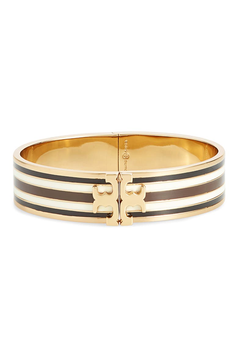 Raised Logo Cuff, Main, color, BLACK/IVORY/CHOCOLATE