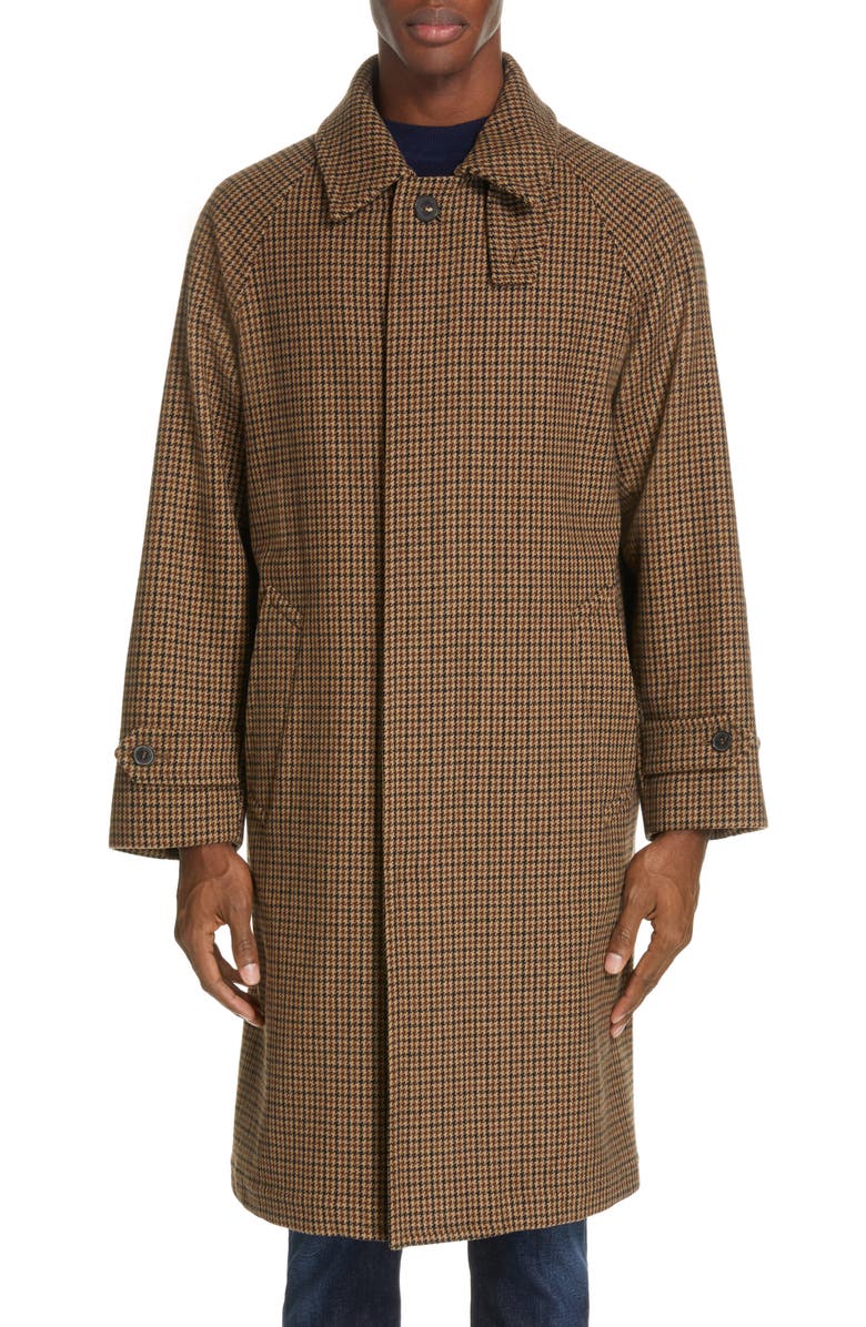 Mackintosh Gents Gun Club Check Virgin Wool Coat | Nordstrom