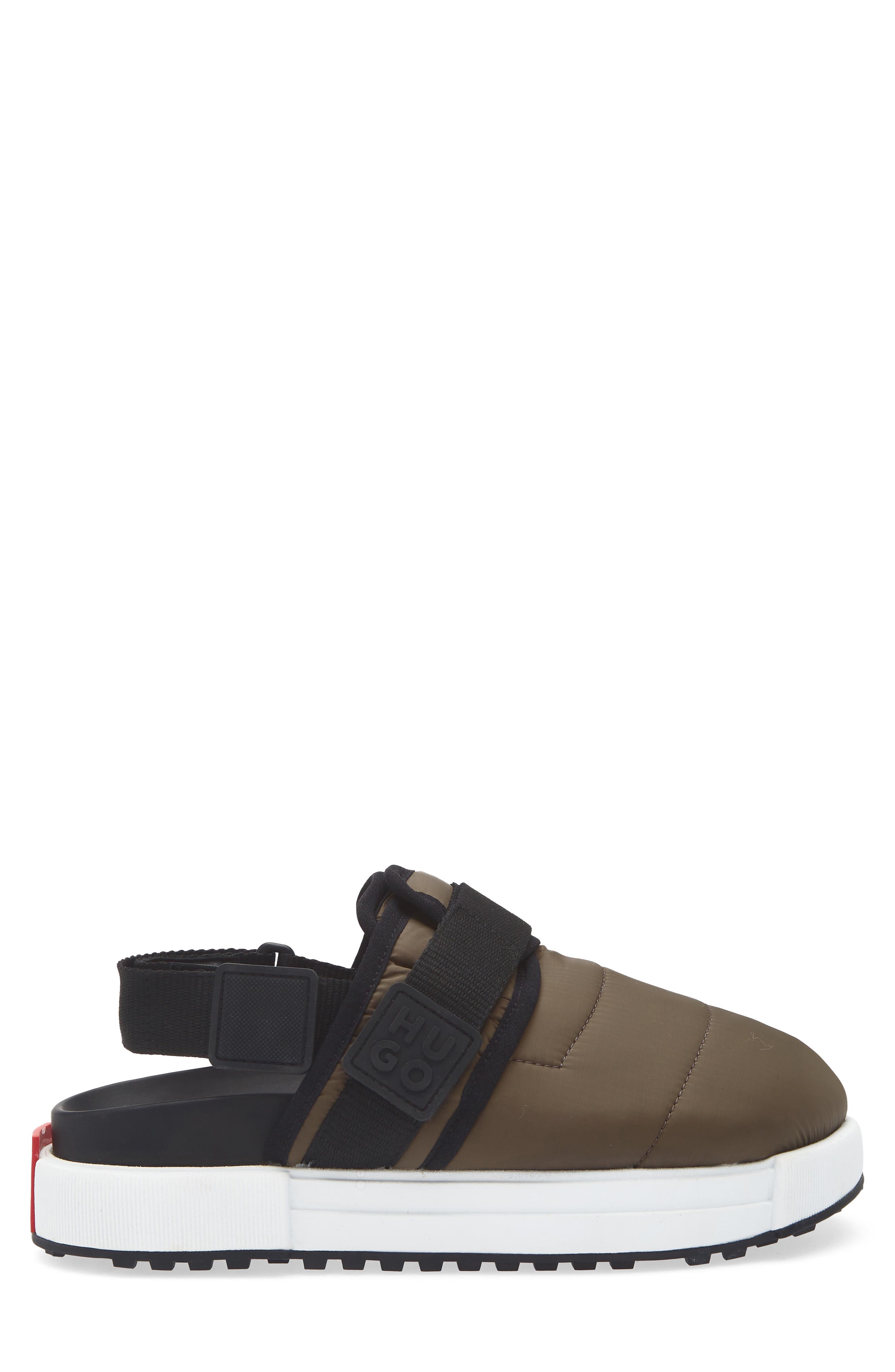 BOSS Delmar Slingback Slipper, Alternate, color, Open Green