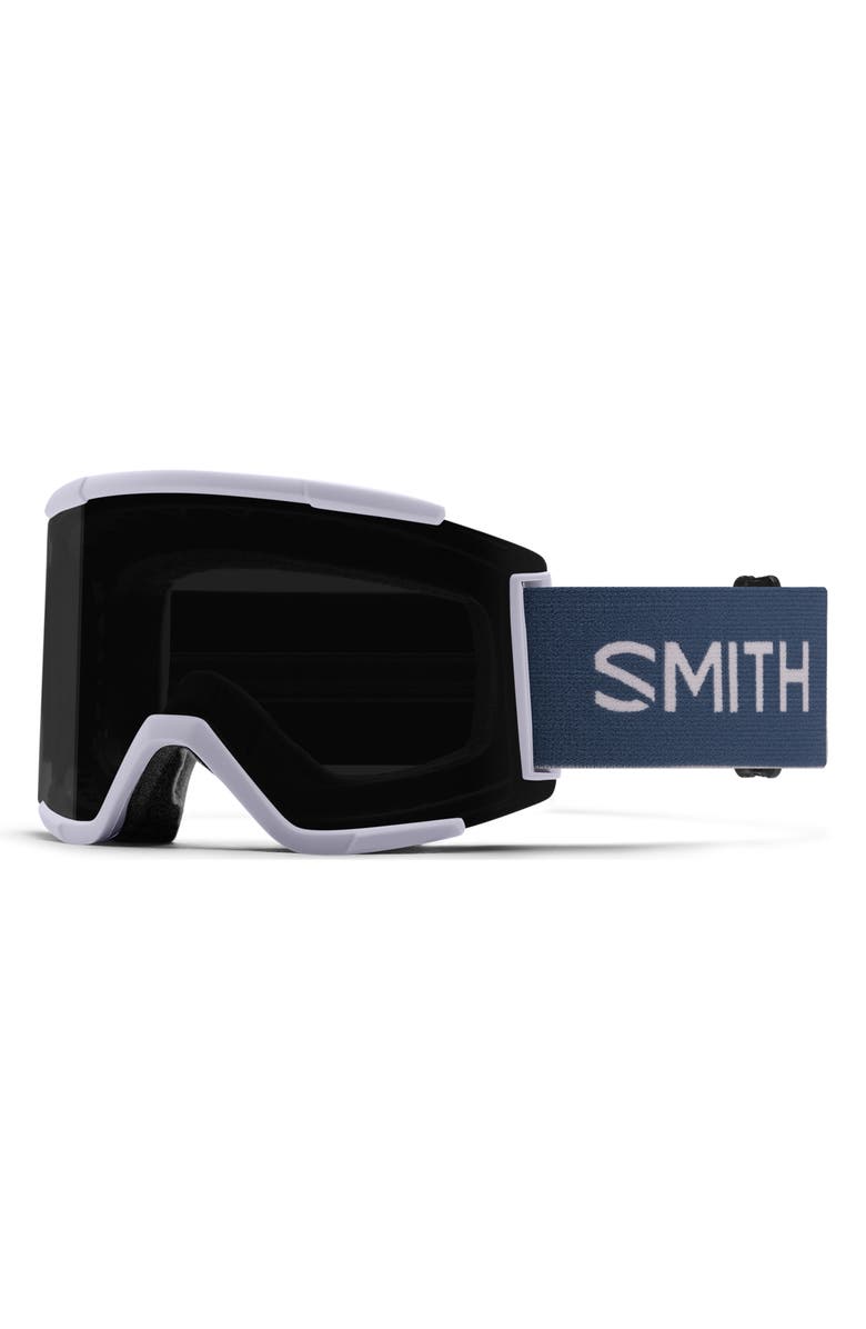 Smith Squad MAG<sup>™</sup> 186mm Snow Goggles, Main, color, Black / Chromapop Sun Red