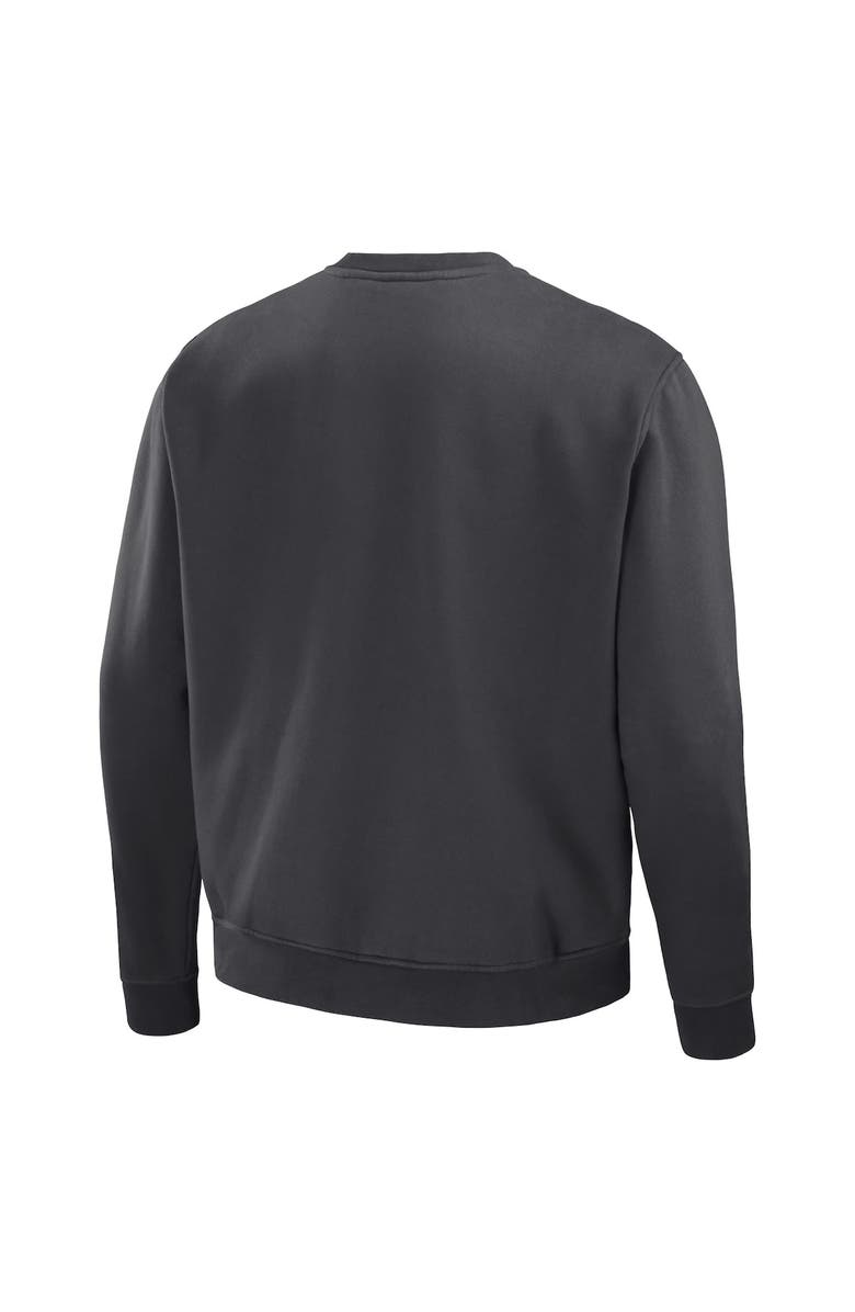 STAPLE Men's NBA x Staple Anthracite Los Angeles Lakers Plush Pullover Sweatshirt, Alternate, color, 