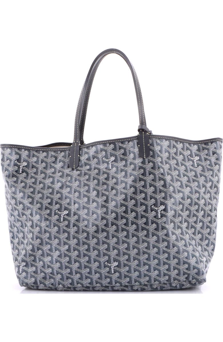 Pre-Owned Goyard Saint Louis Tote Coated Canvas PM, Alternate, color, Gray