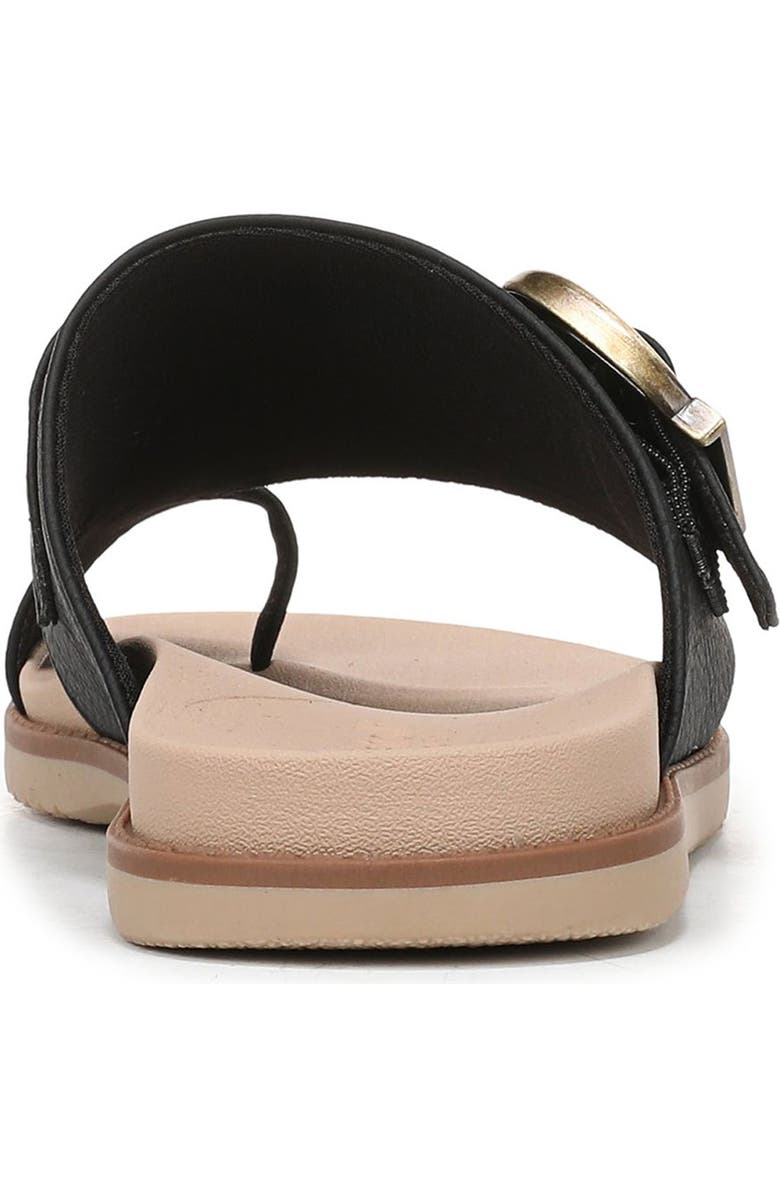 Dr. Scholl's So Clever Slide Sandal, Alternate, color, Black Faux Leather
