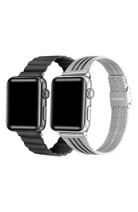 Set of 2 Apple Watch® Watchbands