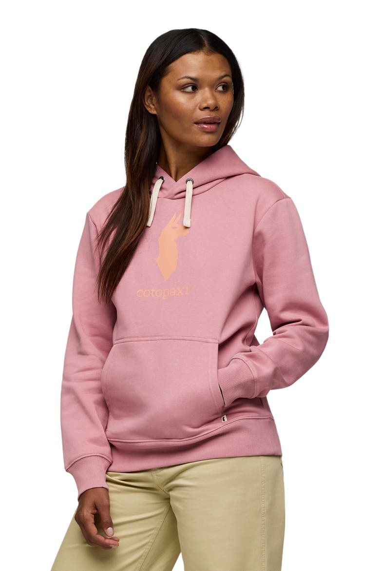 Llama Pullover Hoodie - Women's, Alternate, color, Rose