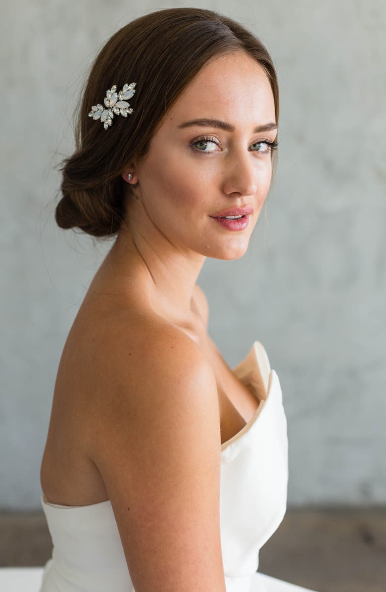 Brides & Hairpins Luna Clip, Alternate, color, Gold