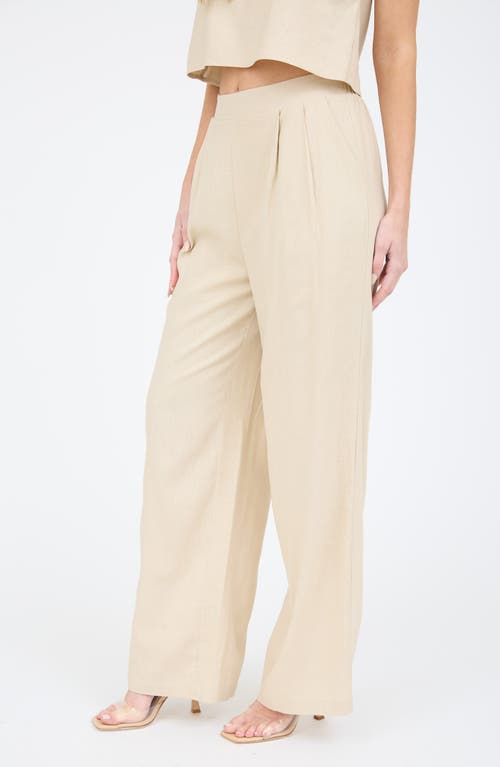 BLU PEPPER BLU PEPPER SOLID WIDE LEG PANTS