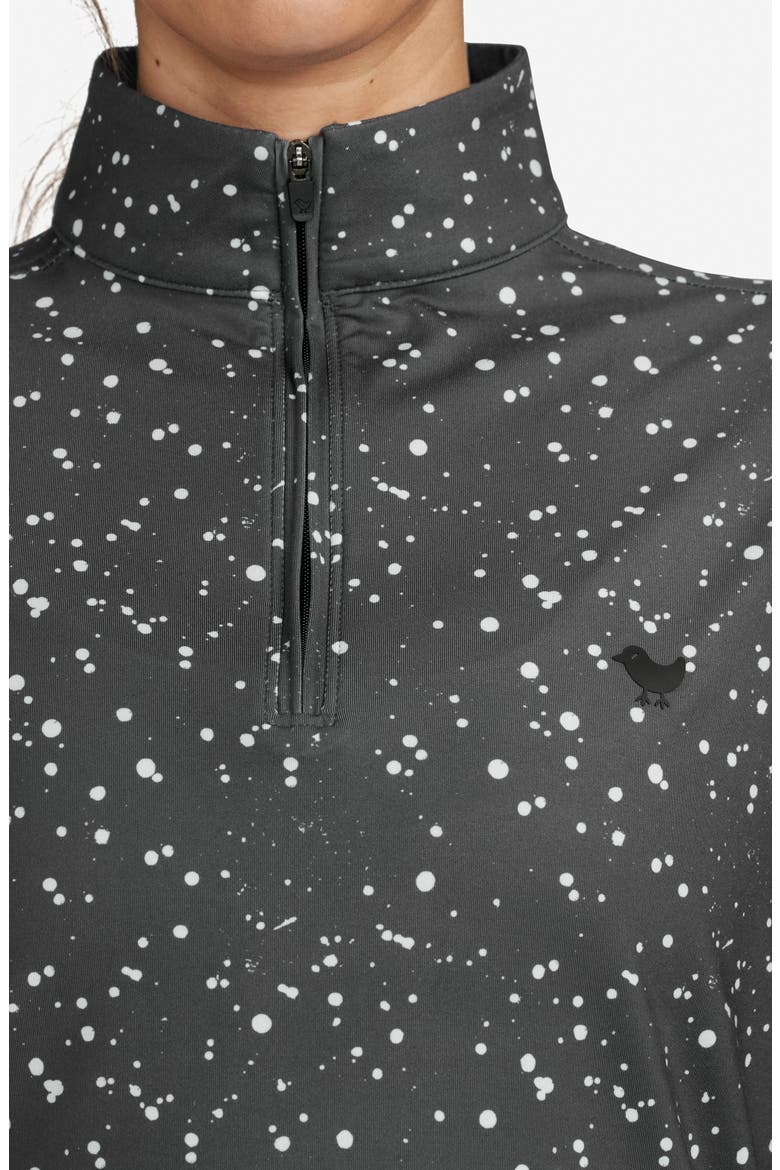 Splatter Quarter Zip Performance Golf Pullover, Alternate, color, SPLATTER
