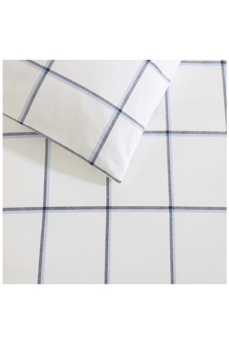 Plot Duvet Set, Alternate, color, BLUE