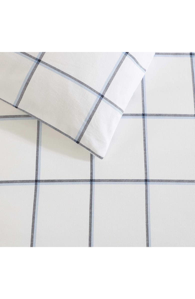 Nautica Plot Duvet Set, Alternate, color, Blue