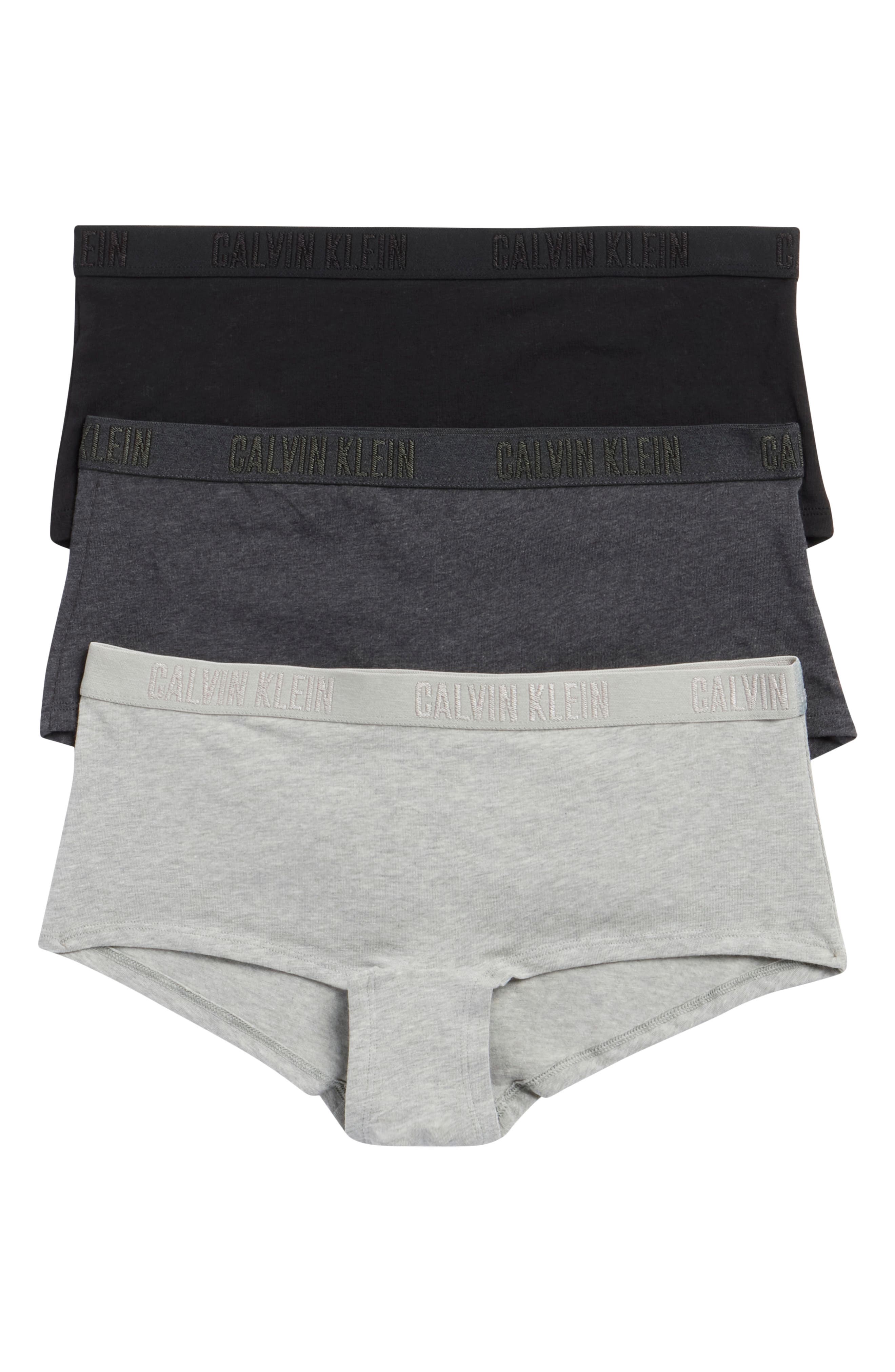 Calvin Klein Monochrome Boyshorts - 3-Pack