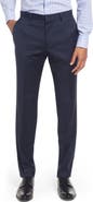 BOSS Genius Slim Fit Wool Suit Pants