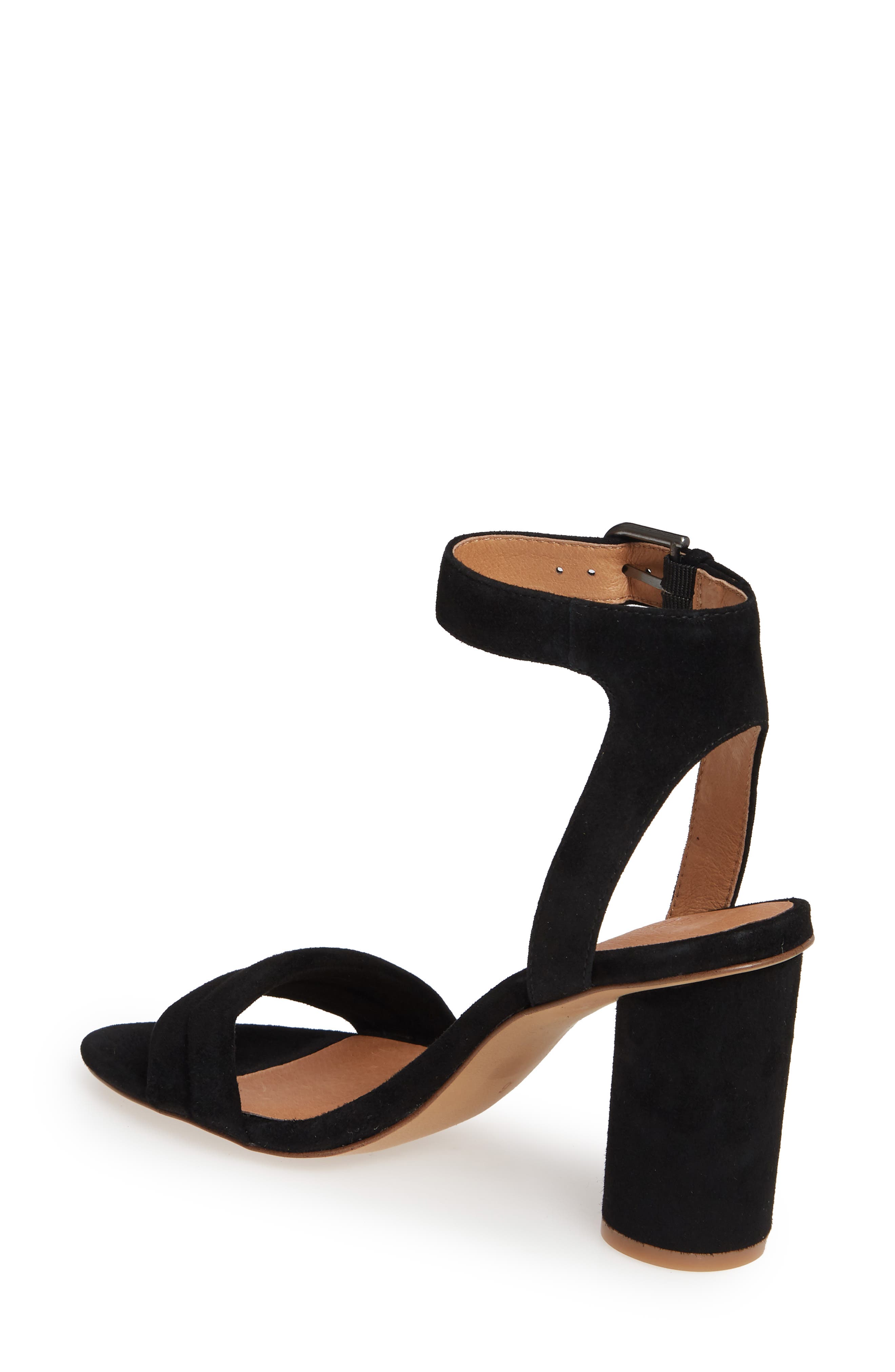 Madewell The Rosalie High Heel Sandal, Alternate, color, 