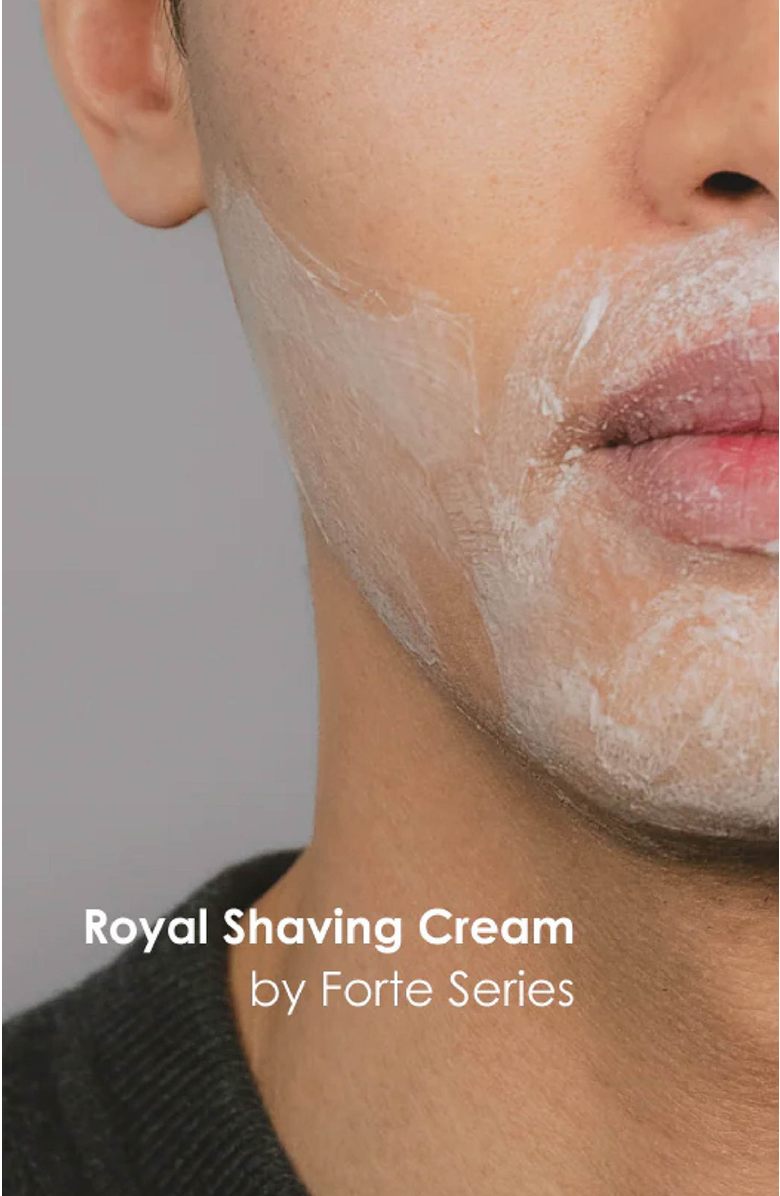 Forte Series Royal Shaving Cream, Alternate, color, Black