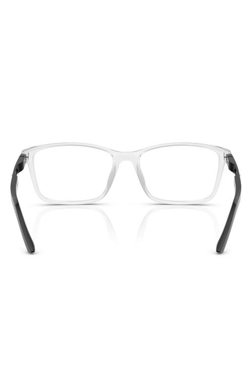 Scuderia Ferrari 57mm Pillow Optical Glasses In Matte Crystal