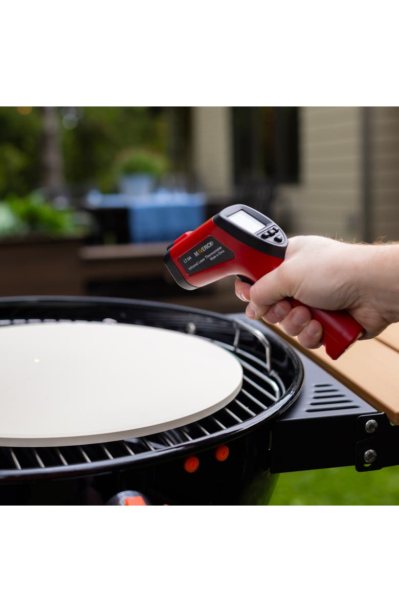 Maverick Infrared BBQ Surface Thermometer, Alternate, color, Red/Black