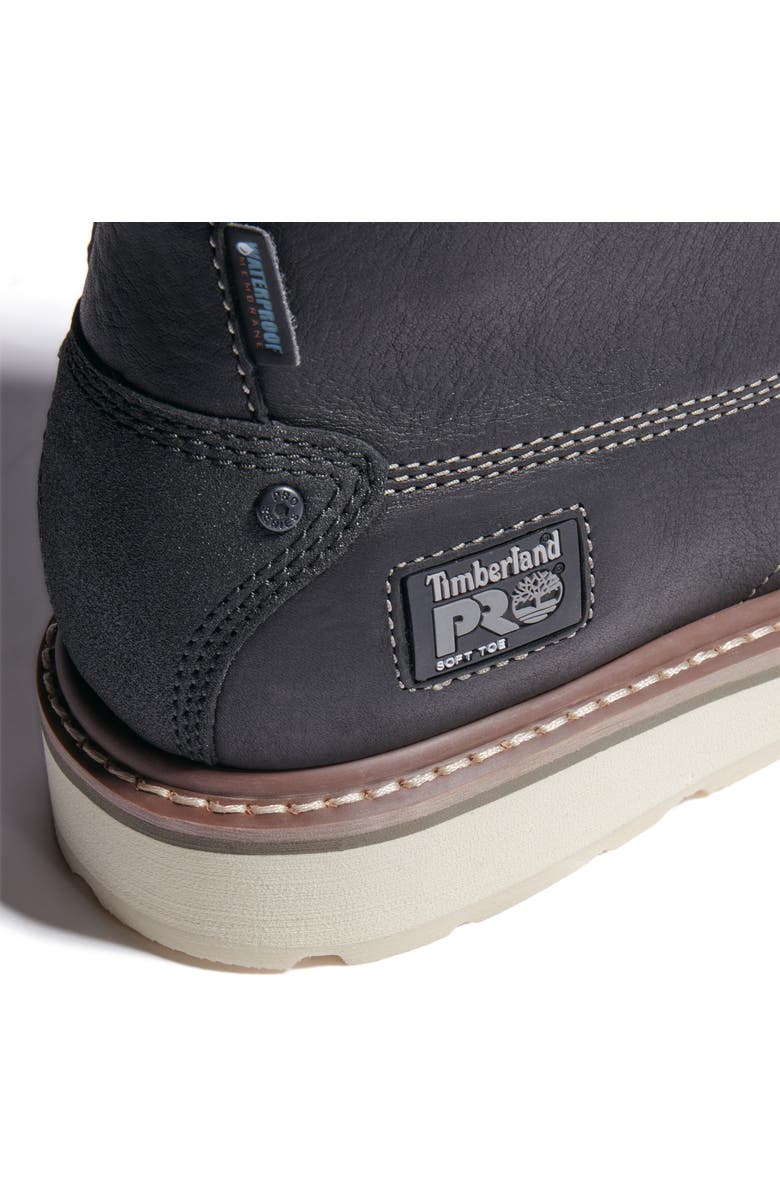 Timberland Gridworks 6" Waterproof Work Boot, Alternate, color, Black