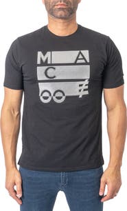 Maceoo Stretch Cotton Graphic Logo Tee