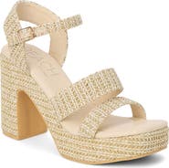 Coconuts by Matisse Alessia Ankle Strap Platform Sandal