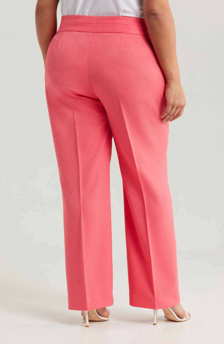 Tahari ASL Flare Leg Pants, Alternate, color, Sunset