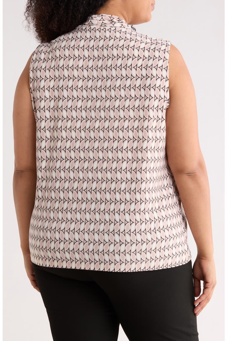 Triple Pleat Top, Alternate, color, PORCINI MULTI
