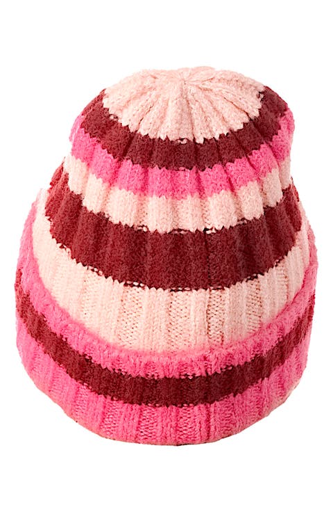 Stripe Rib Beanie
